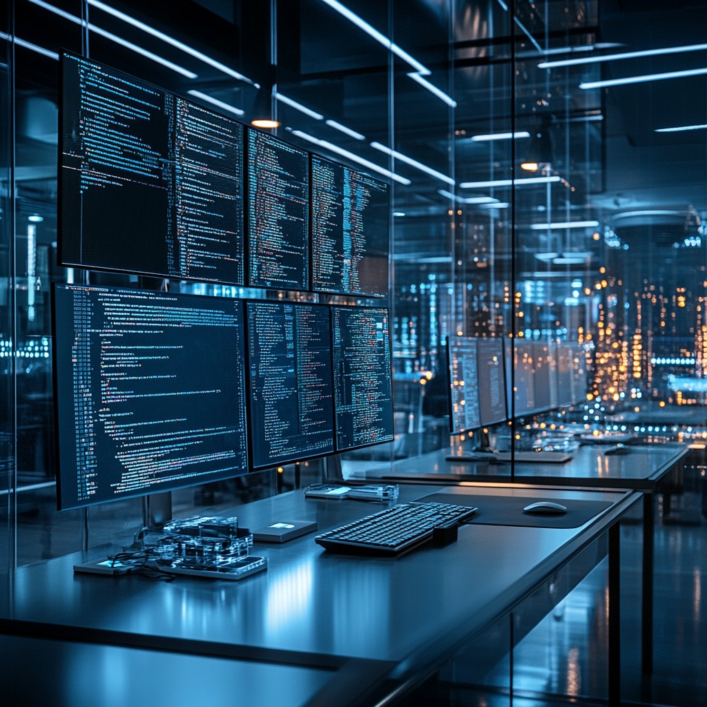 Web development workspace